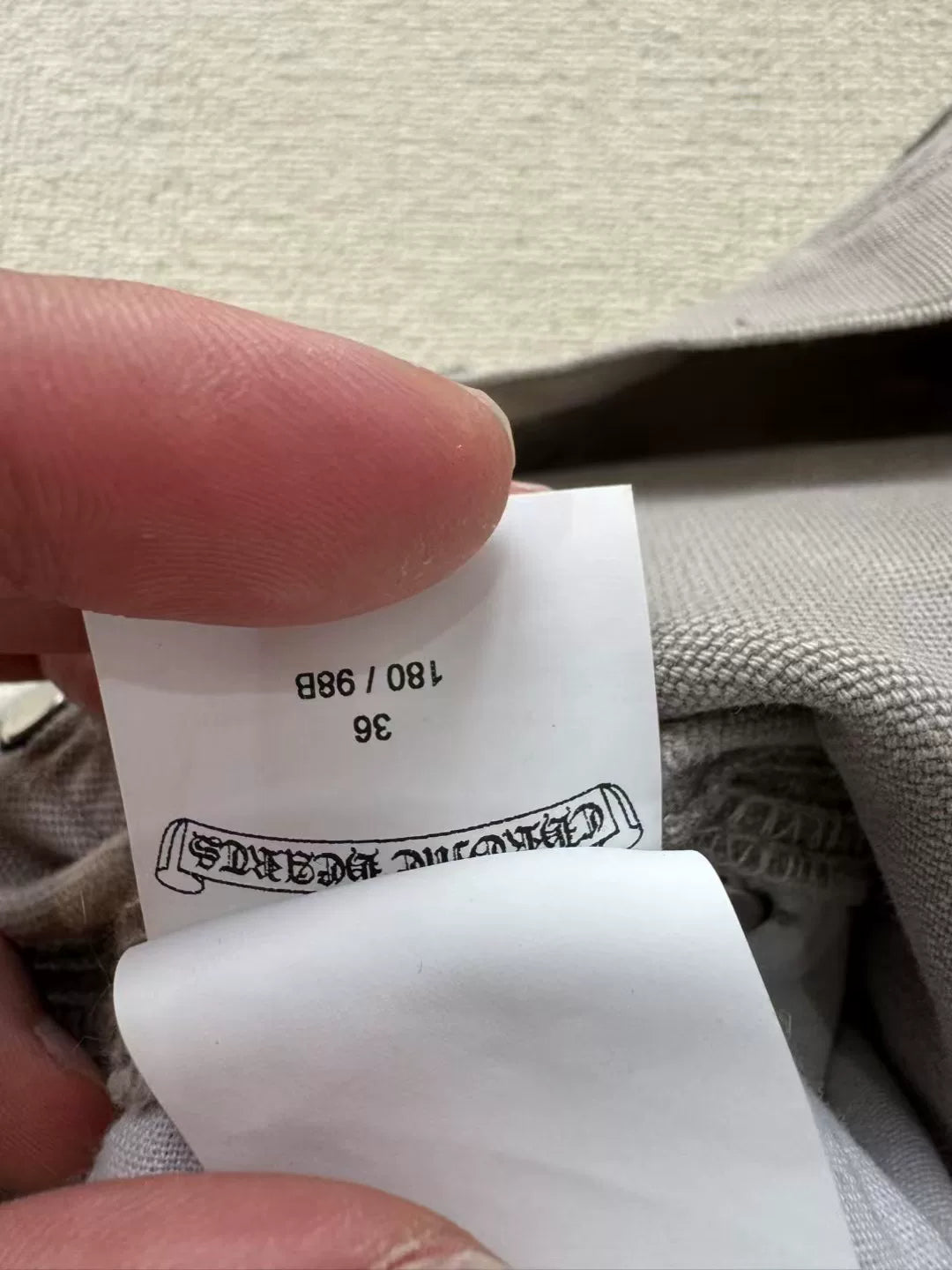 Chrome Hearts Sex Records Snow Camo Cargo Pants