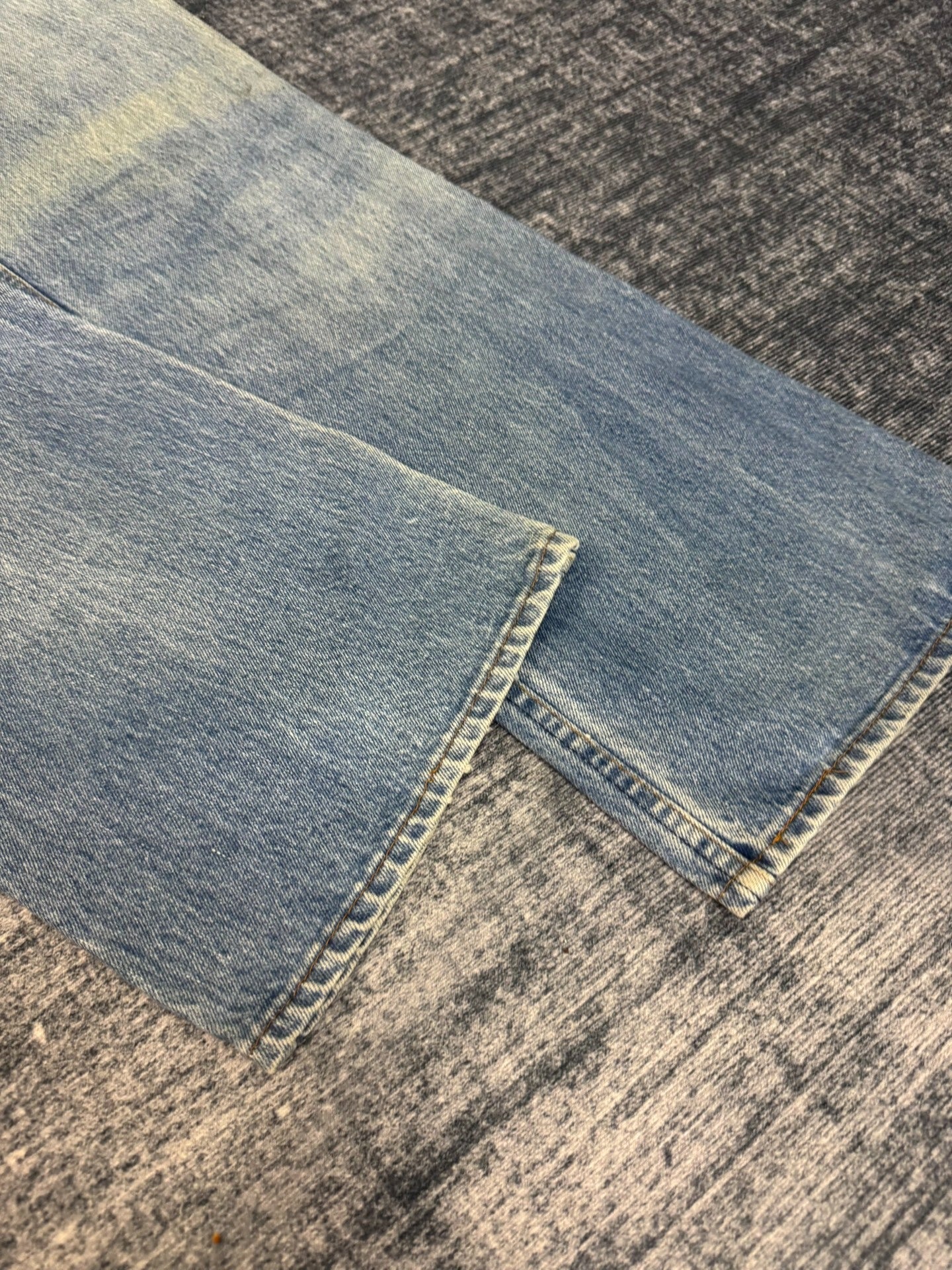 Vintage Levis 517 80s USA Washed Blue Jeans