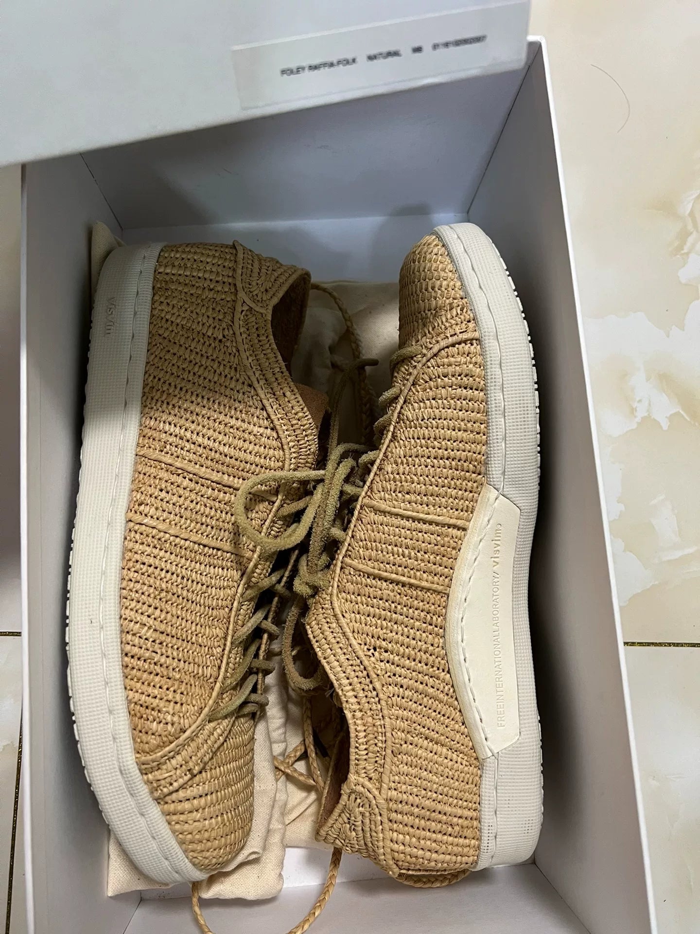 visvim 16ss foley raffia folk