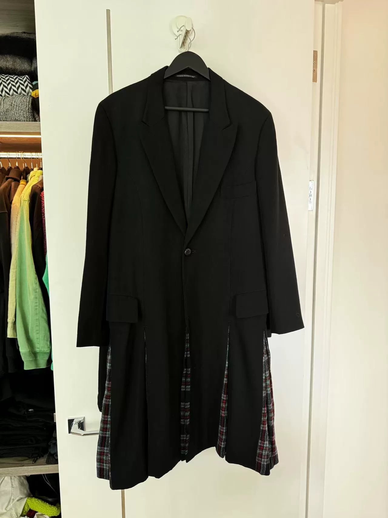Yohji Yamamoto Pleated Thorn Rose Coat