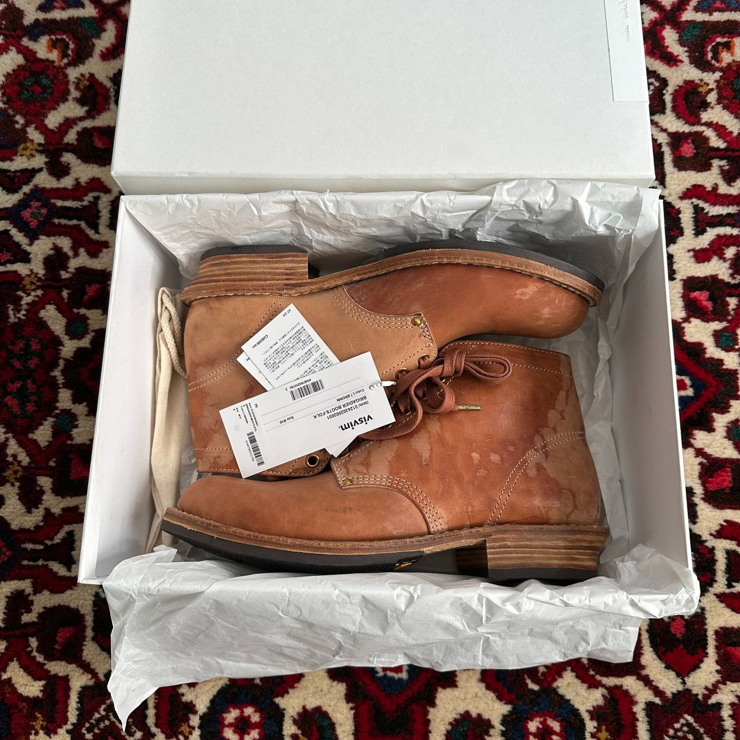 Visvim 24SS Spot Brigadier Boots