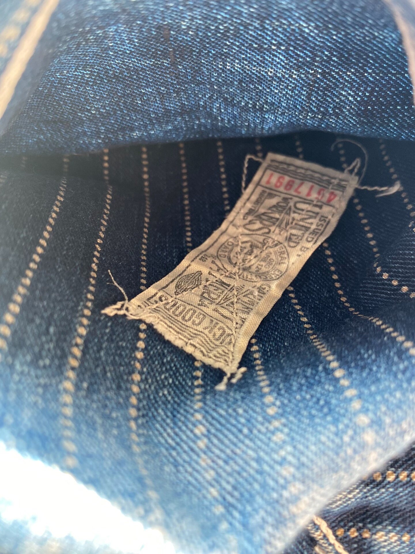 longshoreman bootleggers denim pants for men