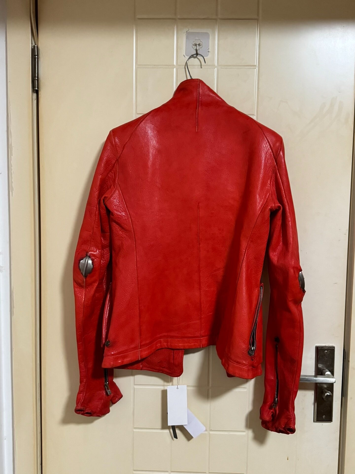 Carol Christian Poell Bison Leather Jacket