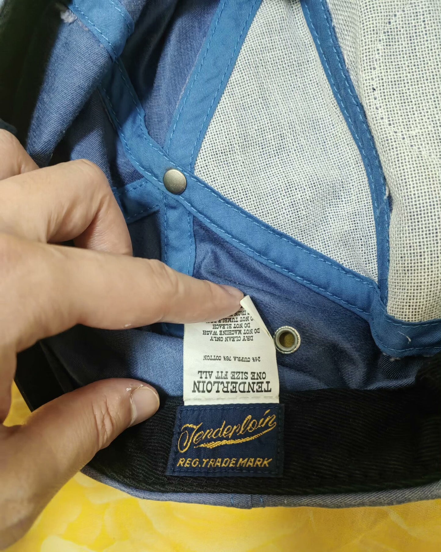 tenderloin six-panel baseball cap