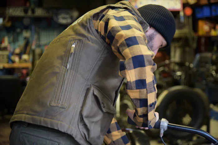 freewheelers aviator's winter vest