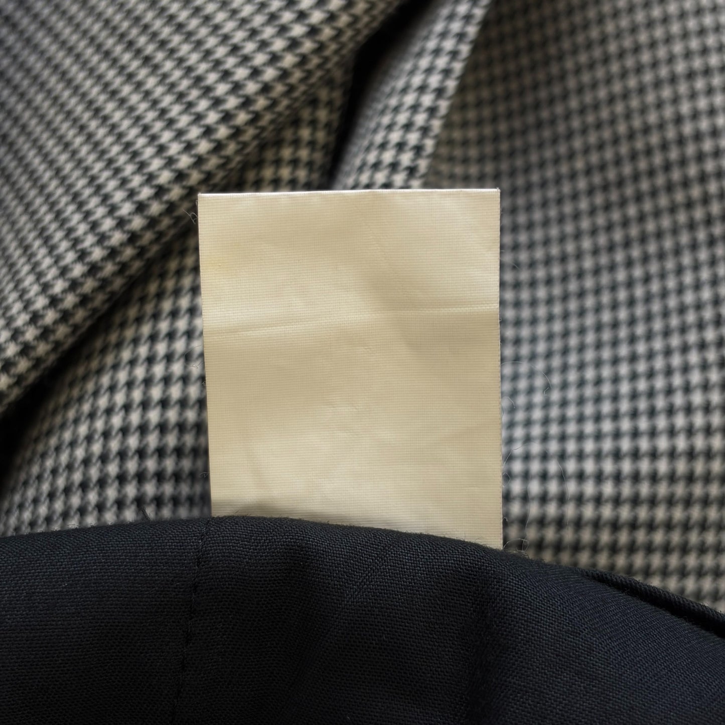Yohji Yamamoto 90s Houndstooth Wool Trousers