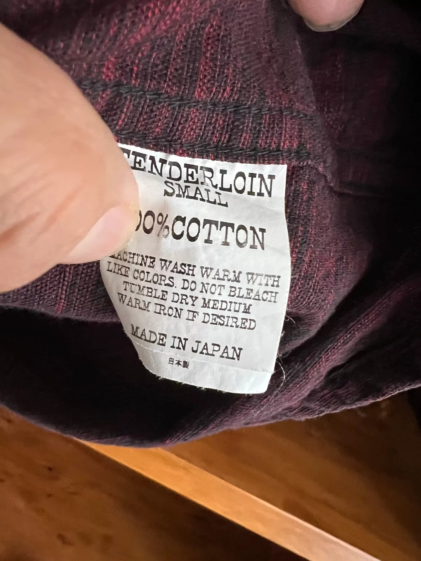 open collar shirt in rich burgundy color