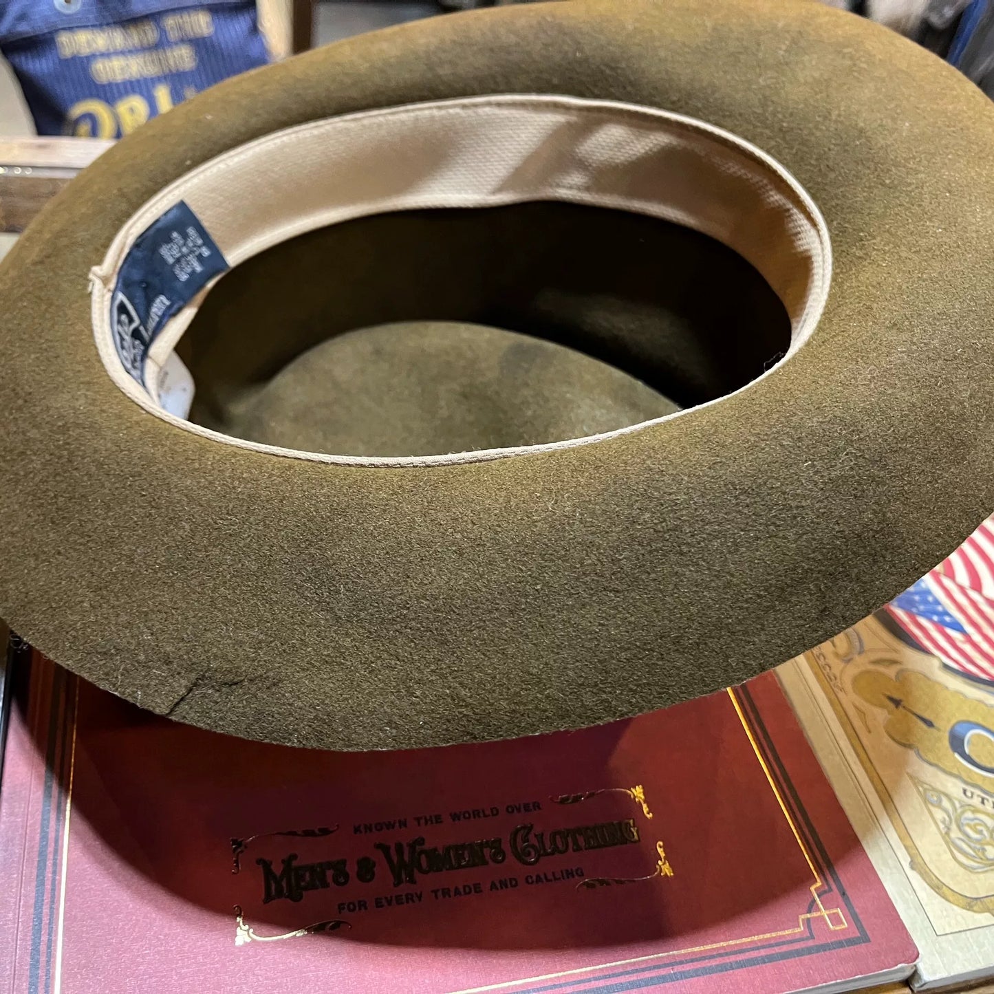 classic wool fedora hat by Ralph Lauren