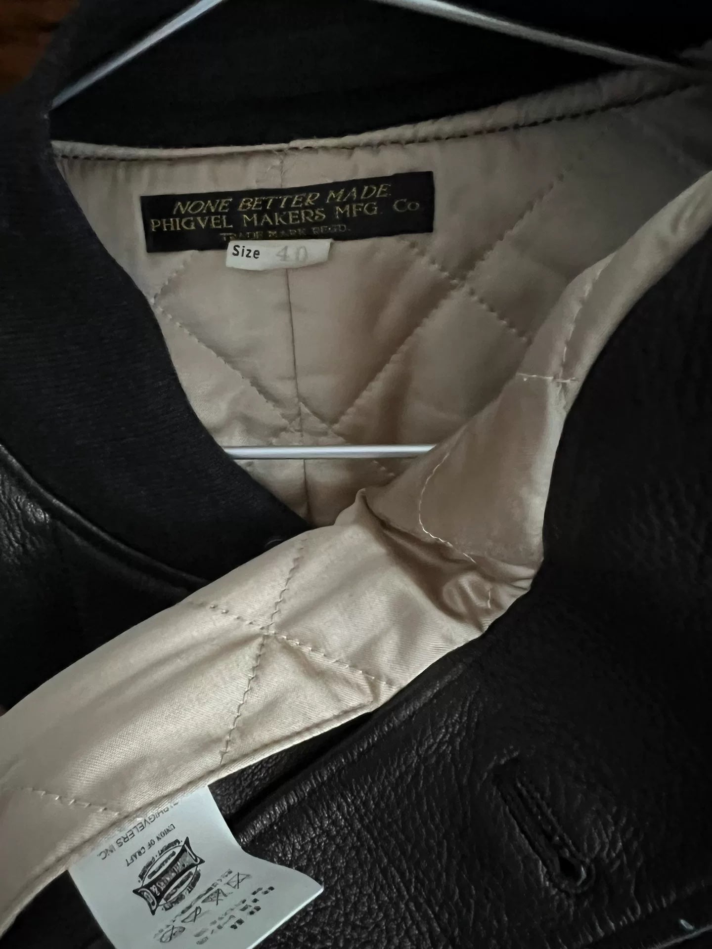 luxury carbon gray deer leather jacket