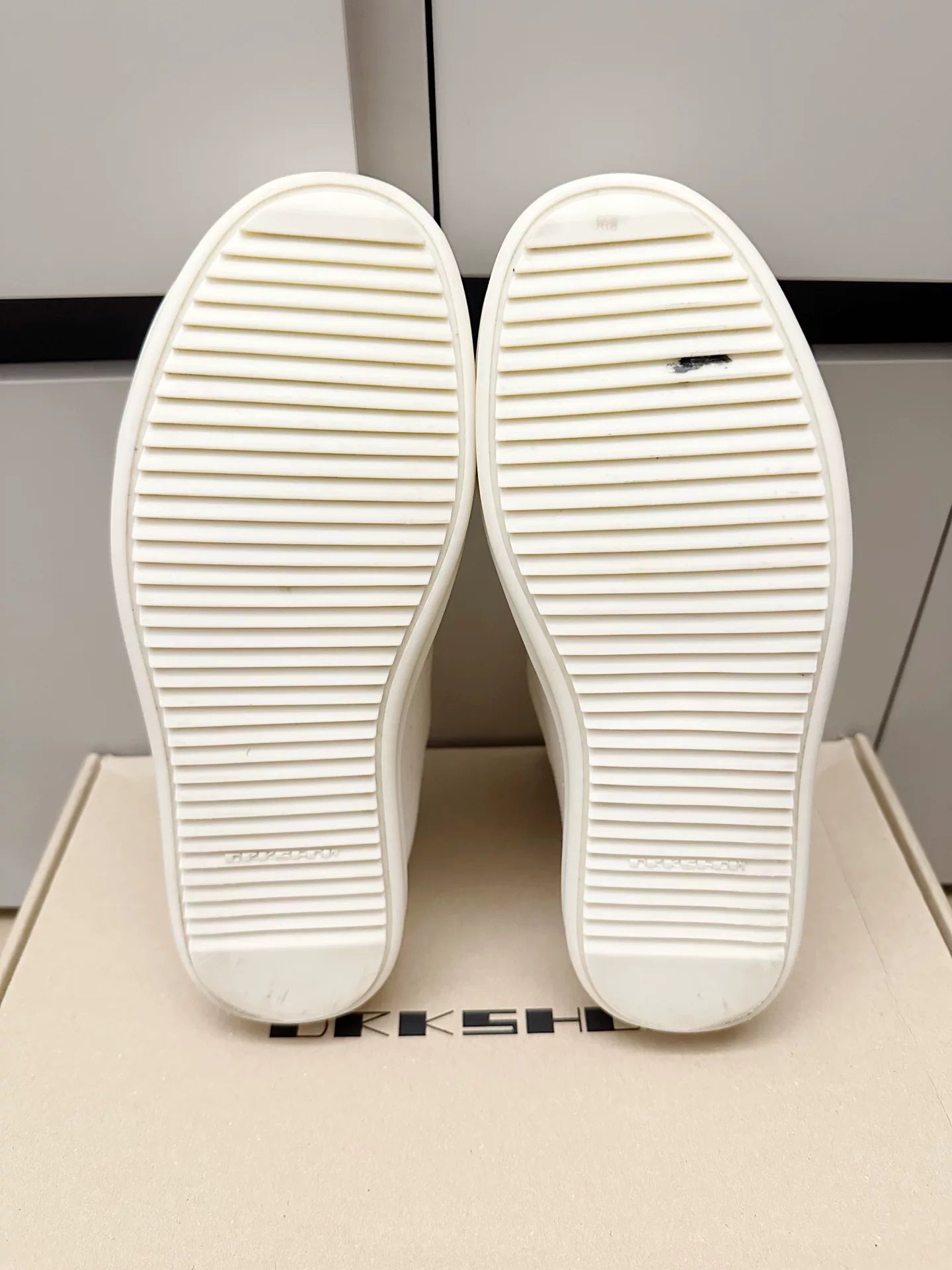 Rick Owens x Converse 24SS White Canvas