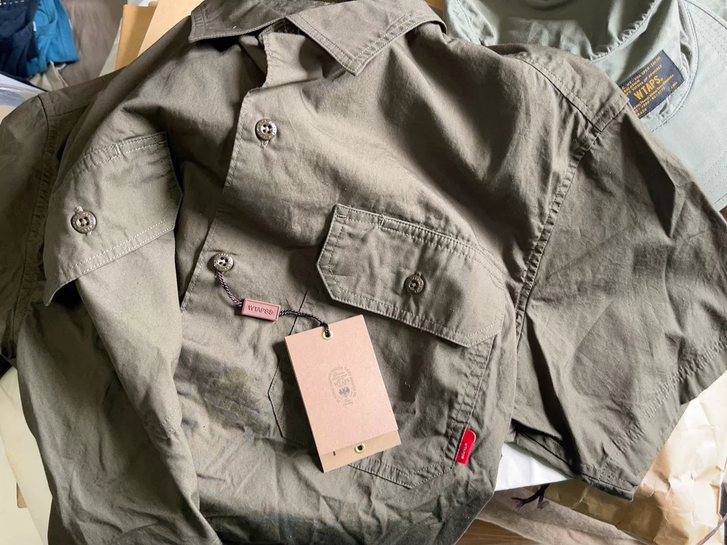 WTAPS EX34 DECK SS Cotton Shirt