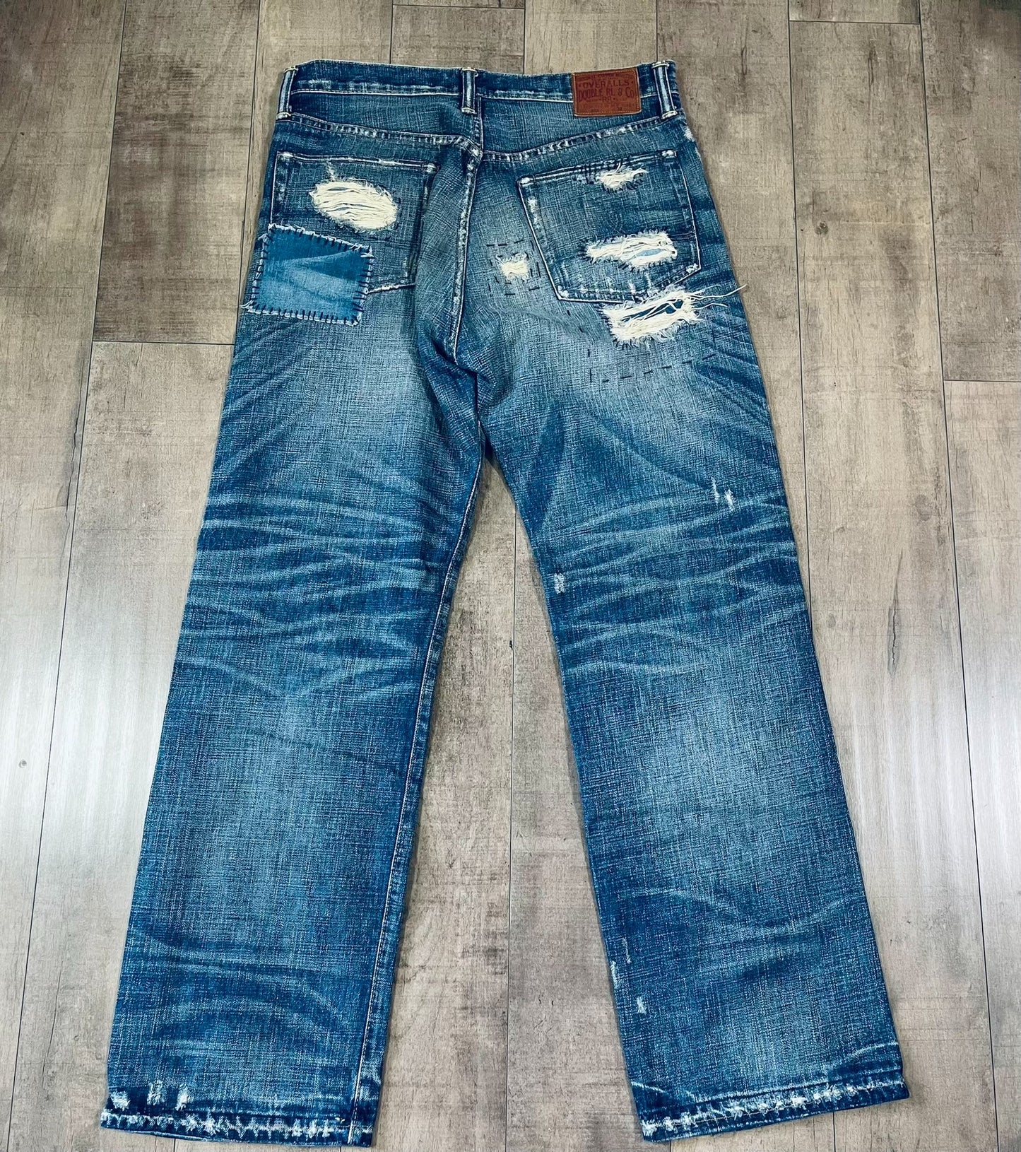 RRL Ralph Lauren Distressed Jeans