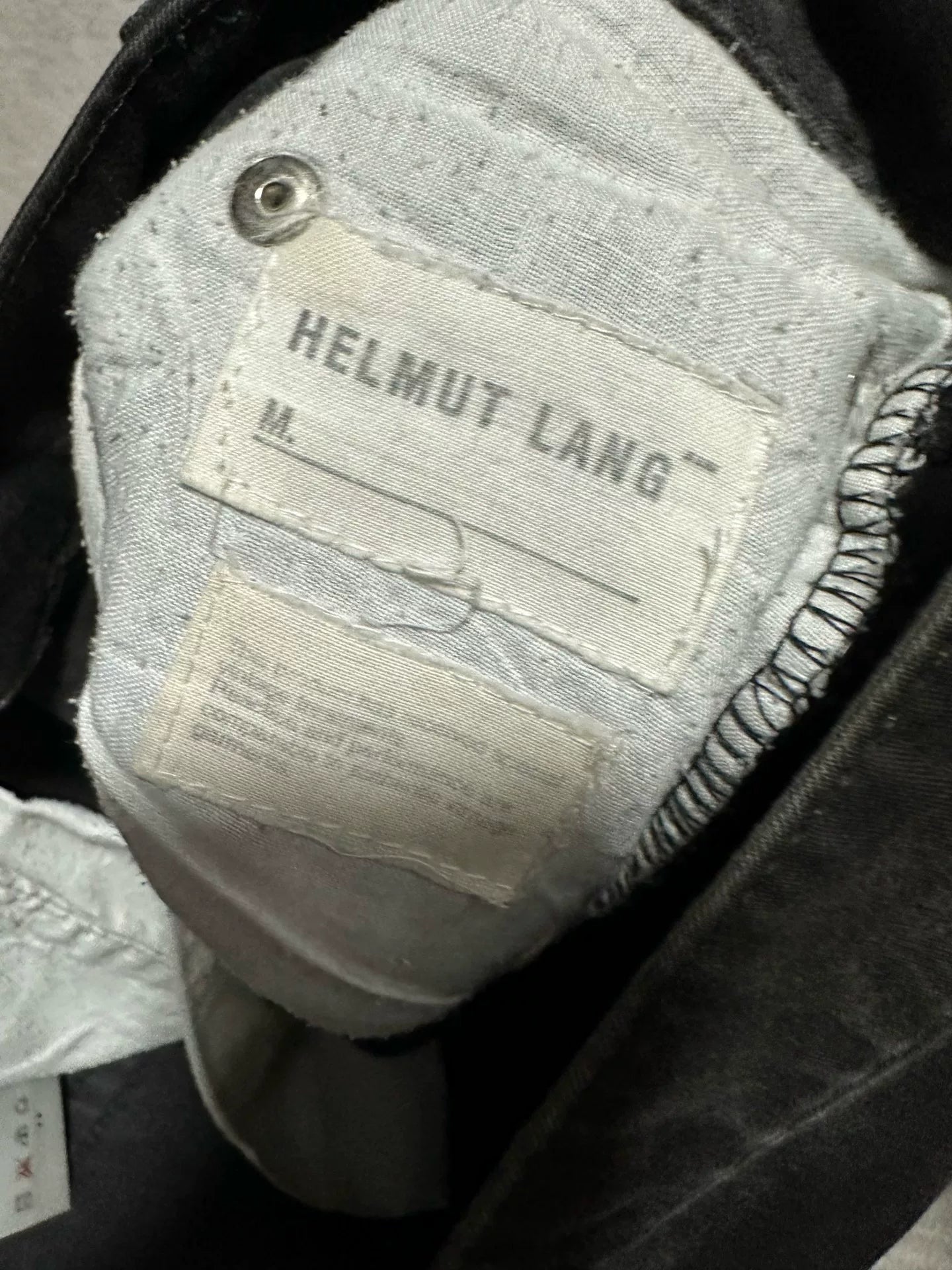 Helmut Lang Black Denim Pants Size 30