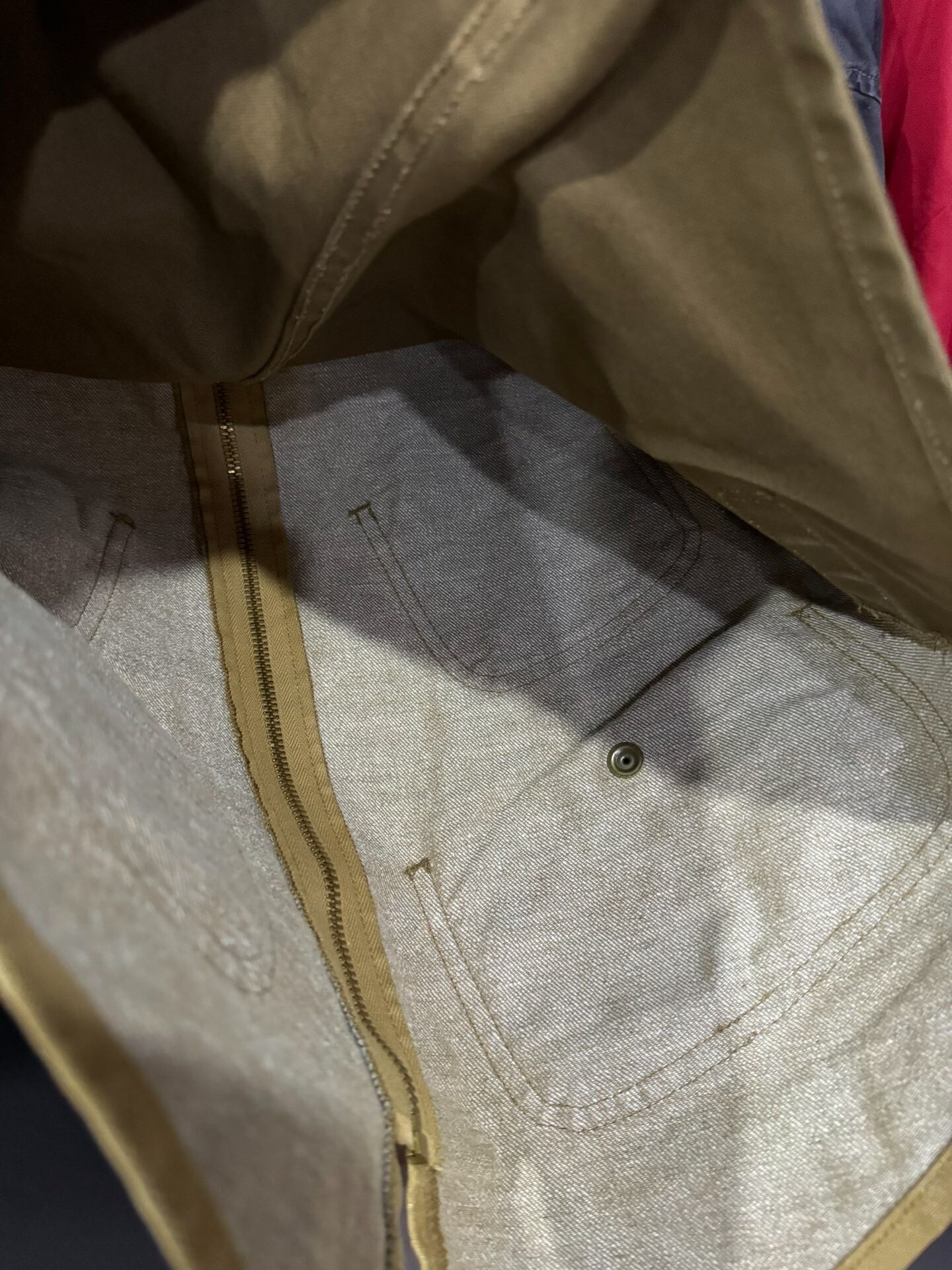 nigel cabourn canvas vest with pockets