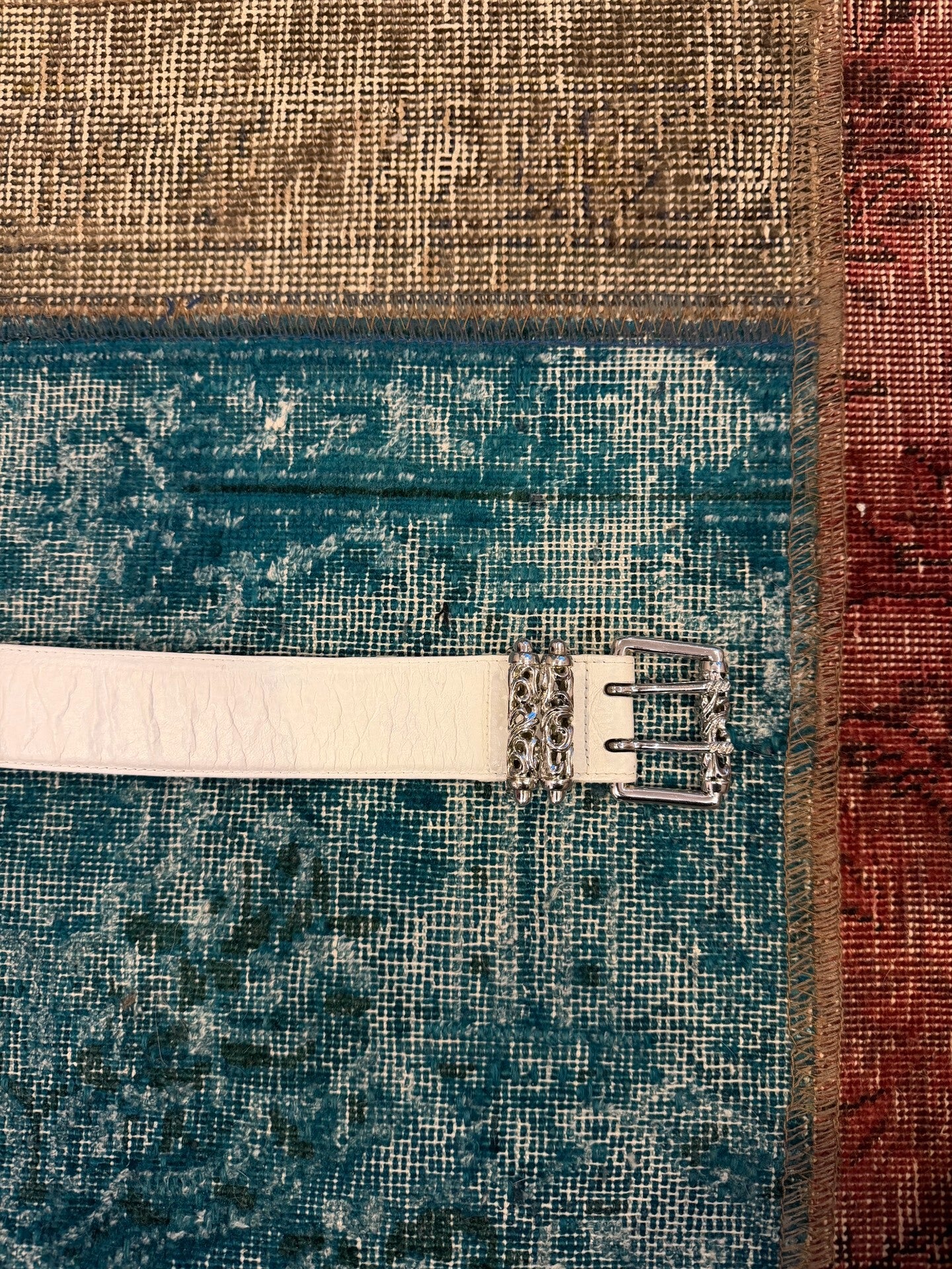 Chrome Hearts Silver Roller Belt