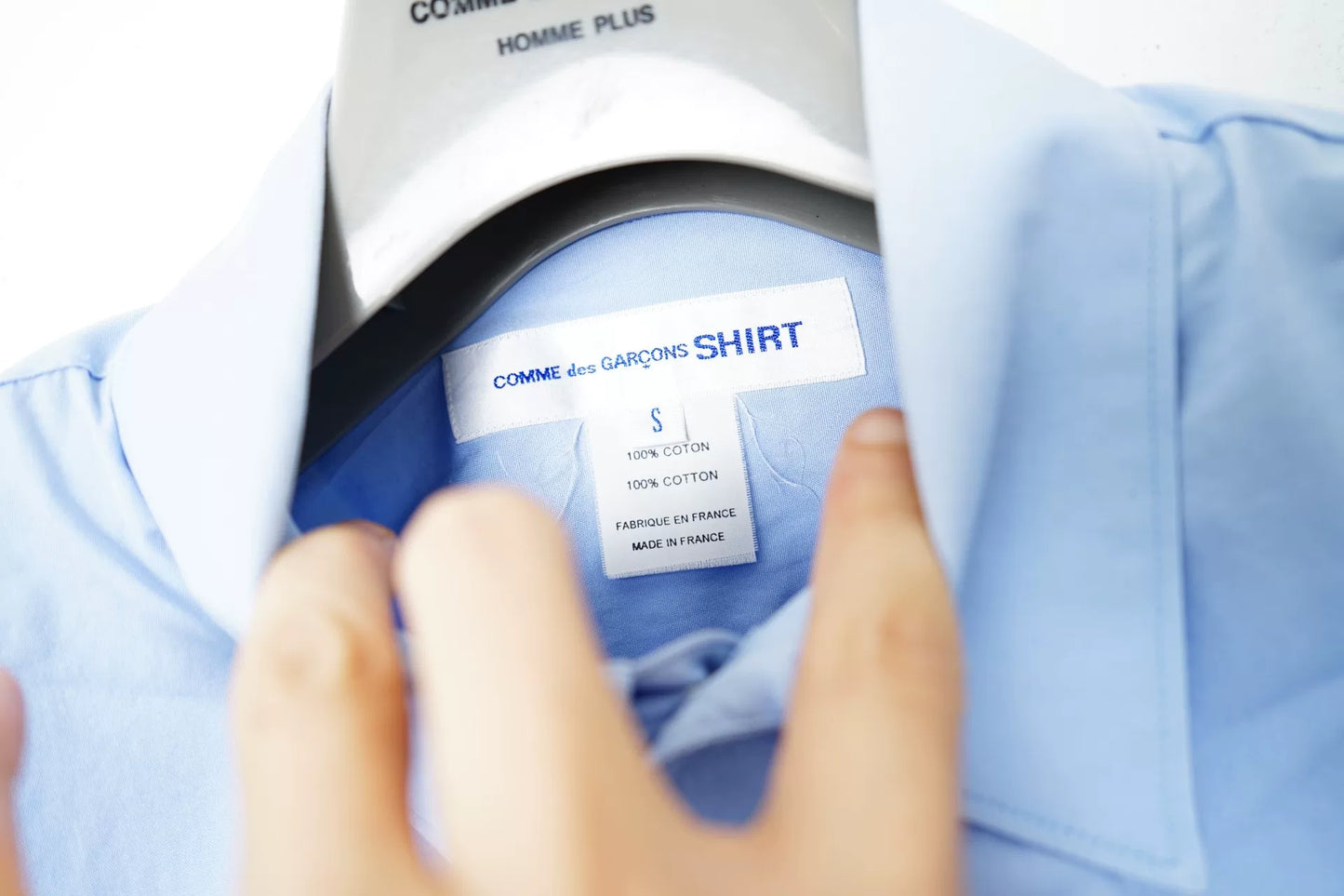 Comme des Garçons Embroidered Spliced Sleeve Shirt