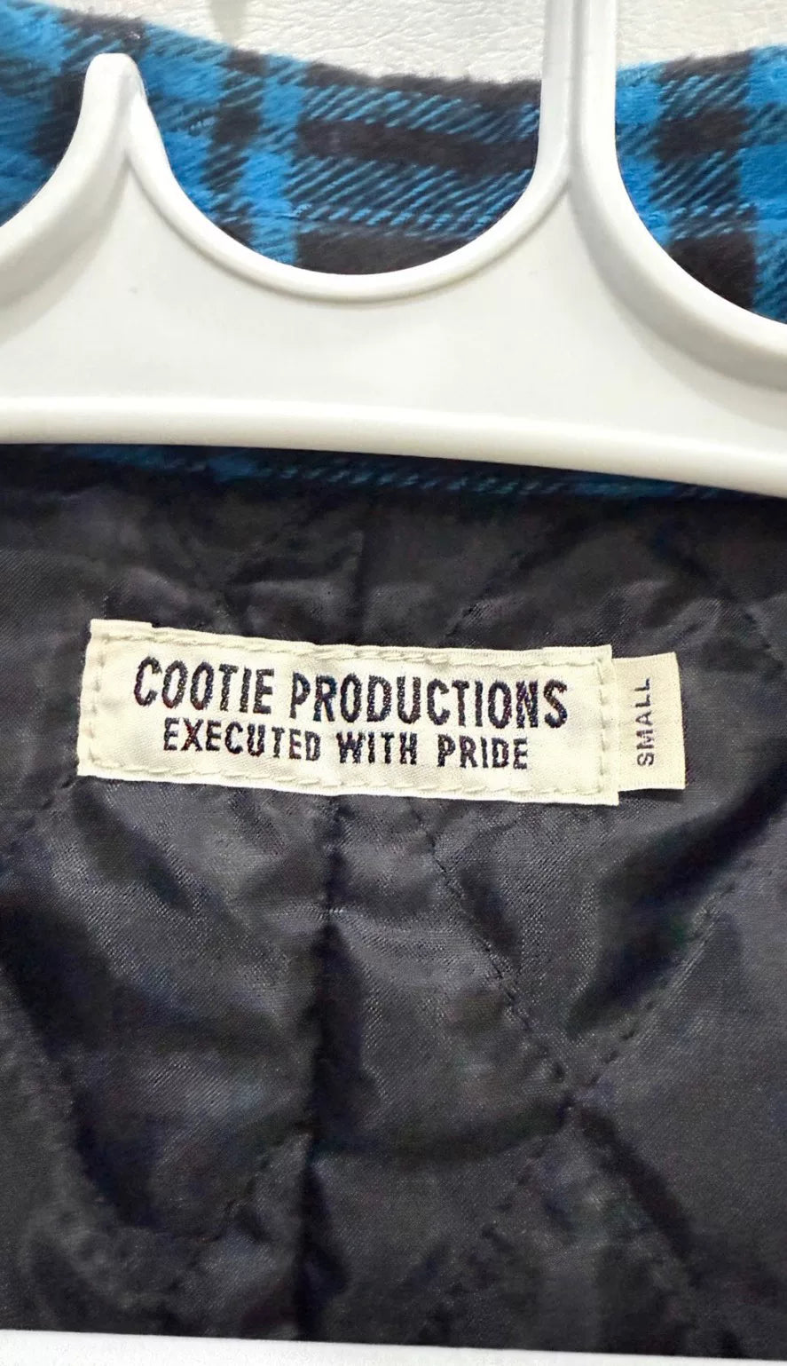 cootie error fit check quilted cpo jacket