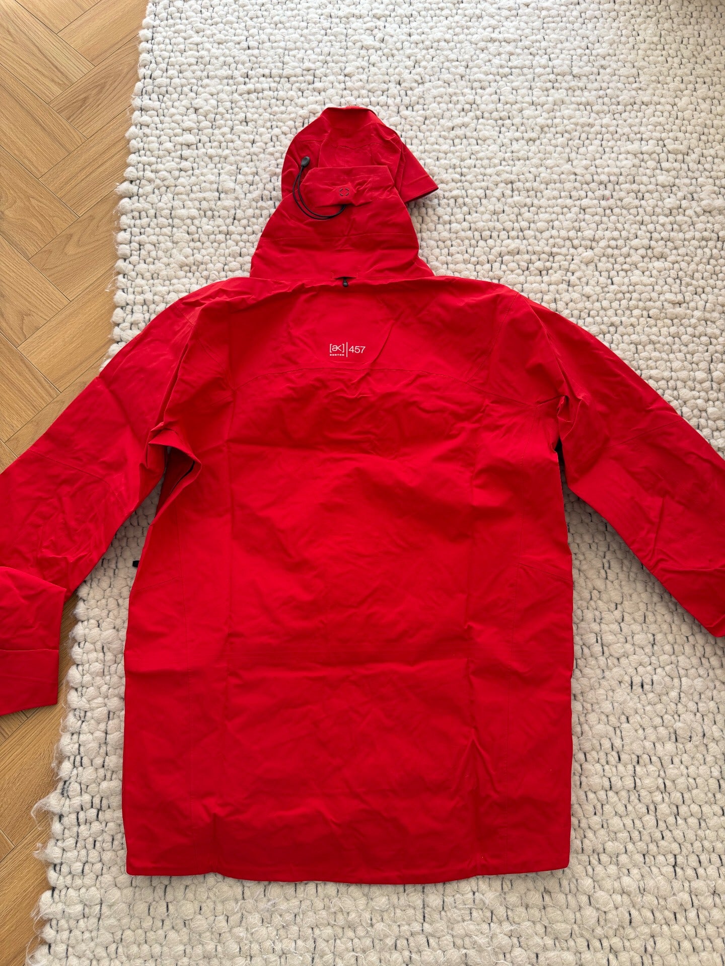 red burton ak457 ski jacket size large