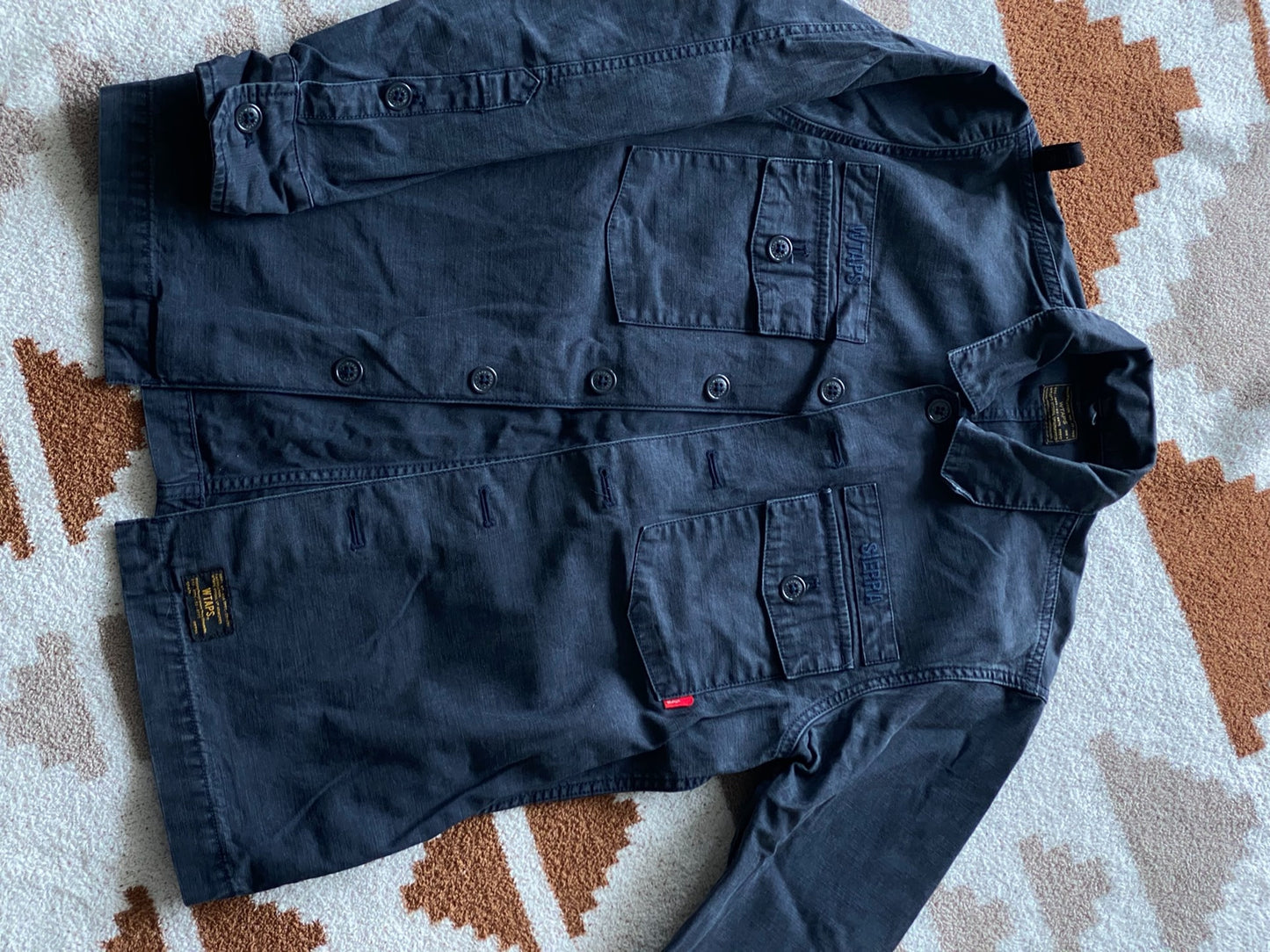 WTAPS Two-Pocket Jacket Navy