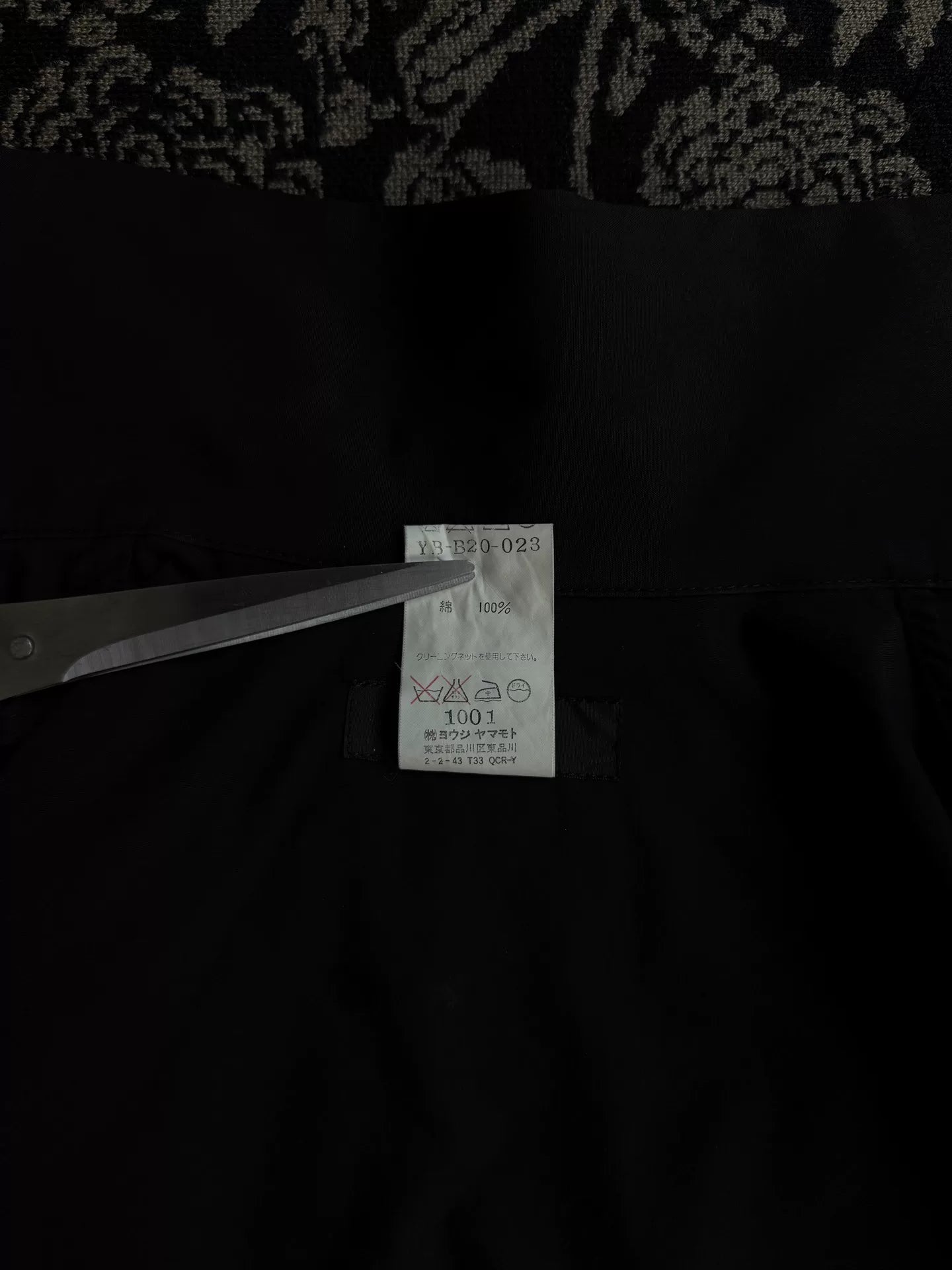 Yohji Yamamoto Y's Hook and Eye Shirt Jacket