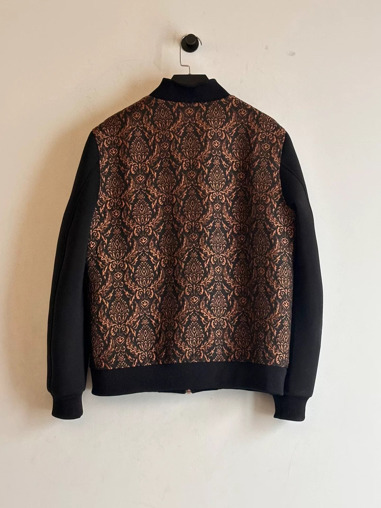 dolce&gabbana dg patterned baseball jacket