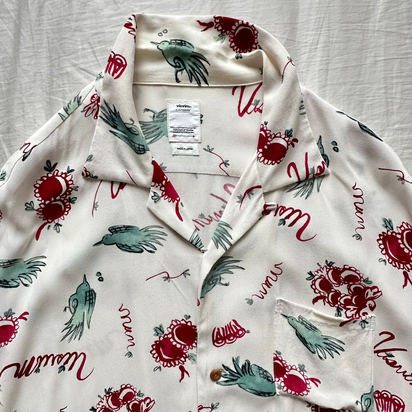 VISVIM WALLIS SHIRT SS SUNNYBIRD