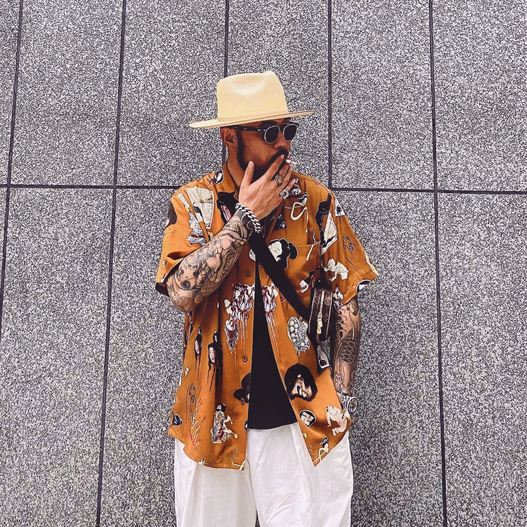 wacko maria limited edition short sleeve shirt