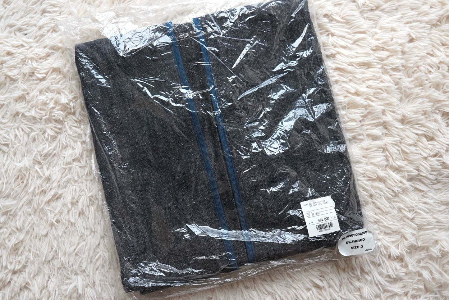 visvim sanjuro coat dk.indigo