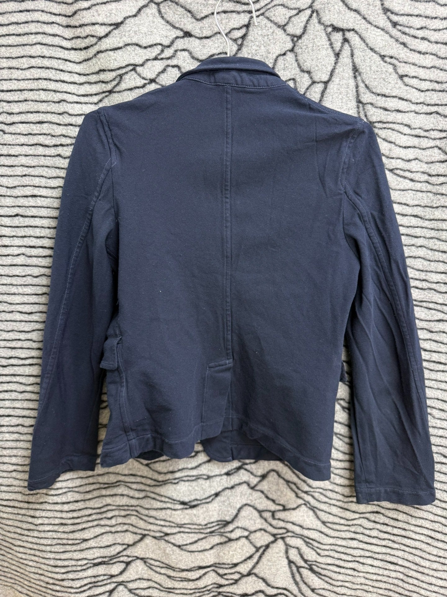 Comme des Garçons Classic Fleece Blazer Navy