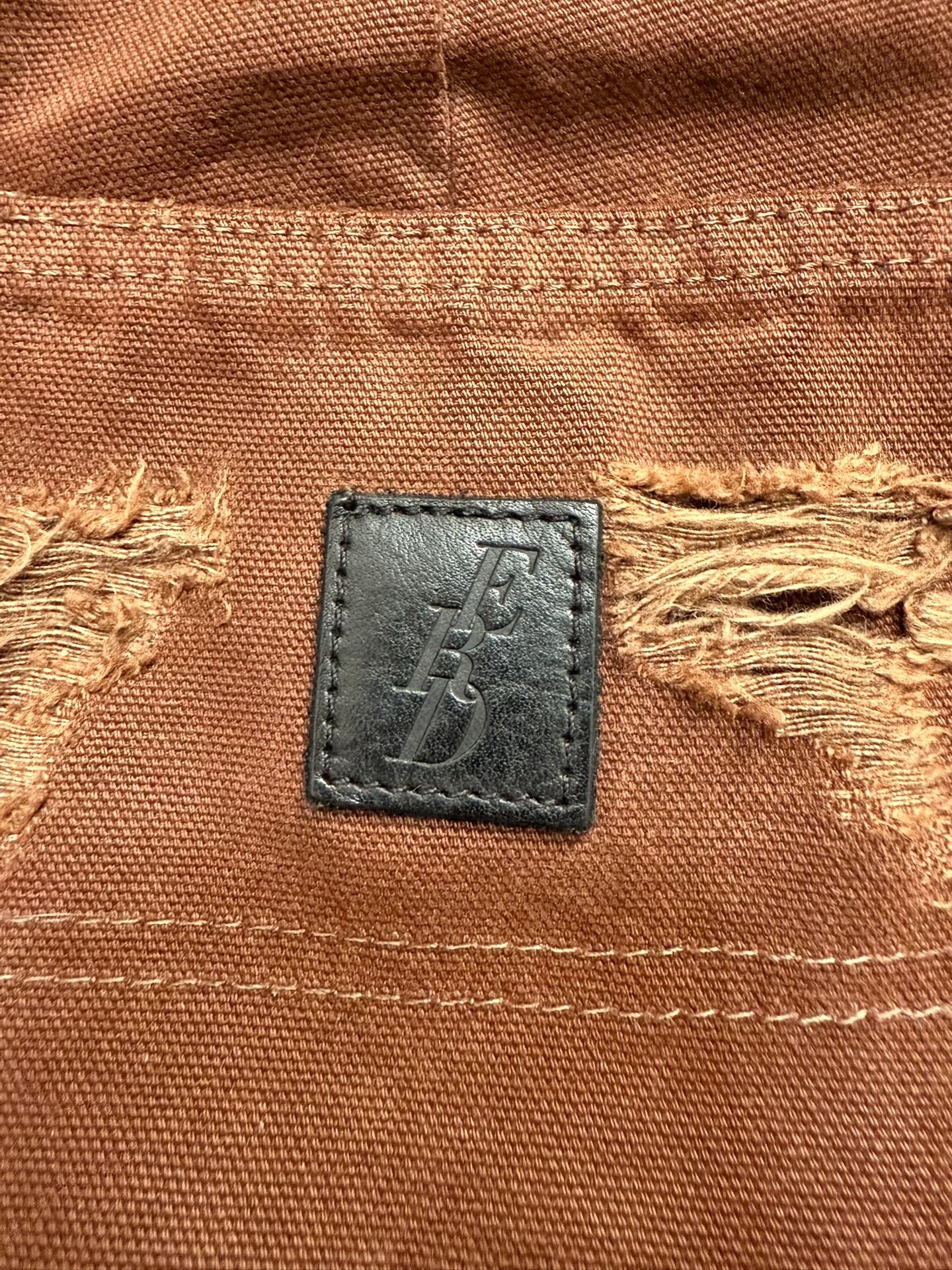 ERD 23FW Distressed Safety Pin Cargo Pants