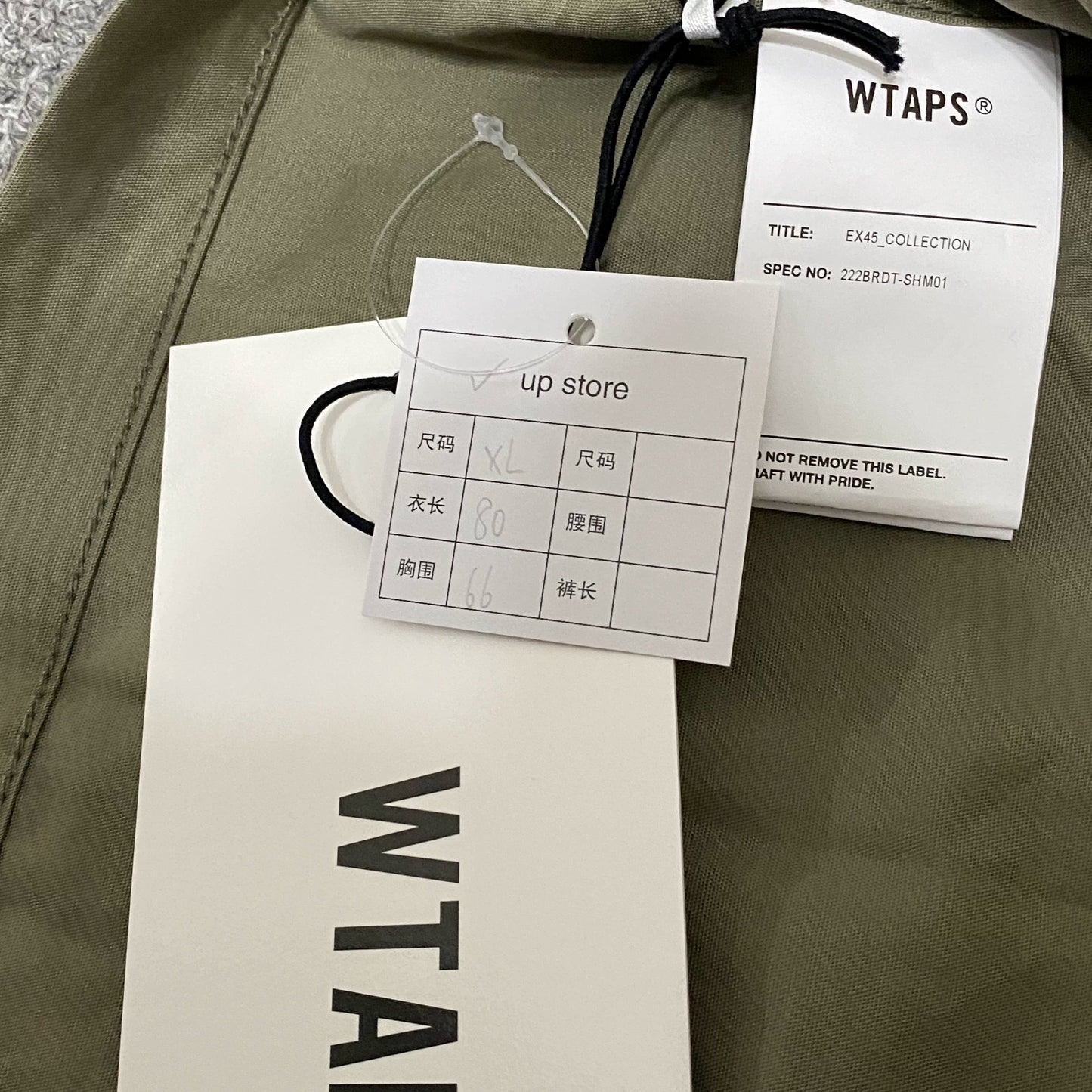 WTAPS 22AW Washed Two-Pocket Jacket