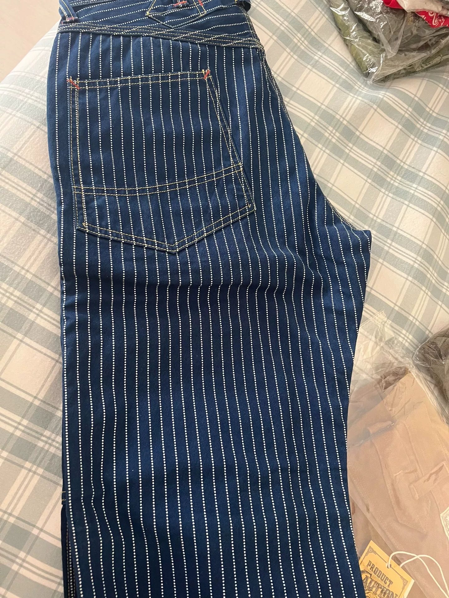 Freewheelers Wabash Stripe Work Pants