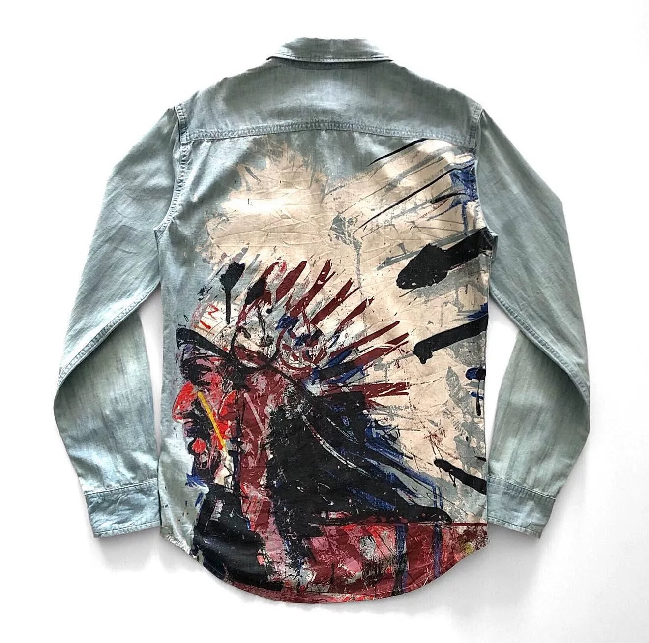 Vintage Ralph Lauren Indian Portrait Shirt