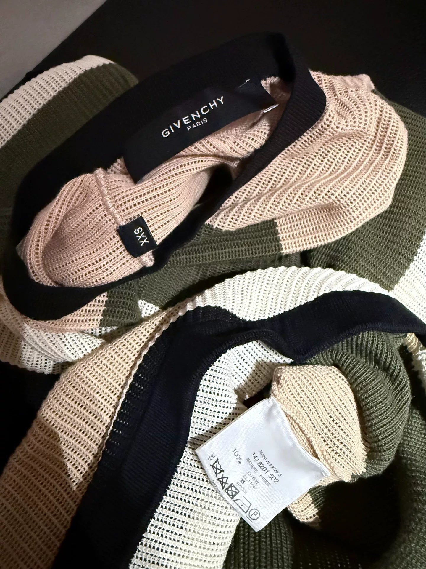 Givenchy Knit Short Sleeve T-Shirt