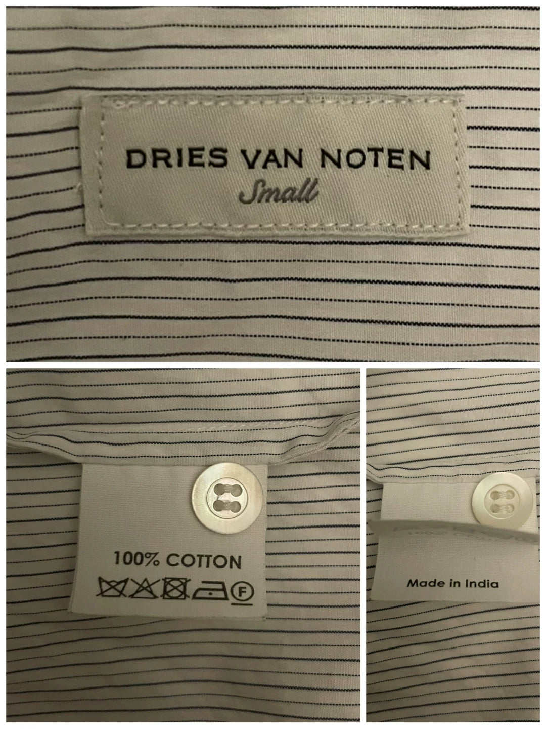 Dries Van Noten Lip Print Shirt Size S