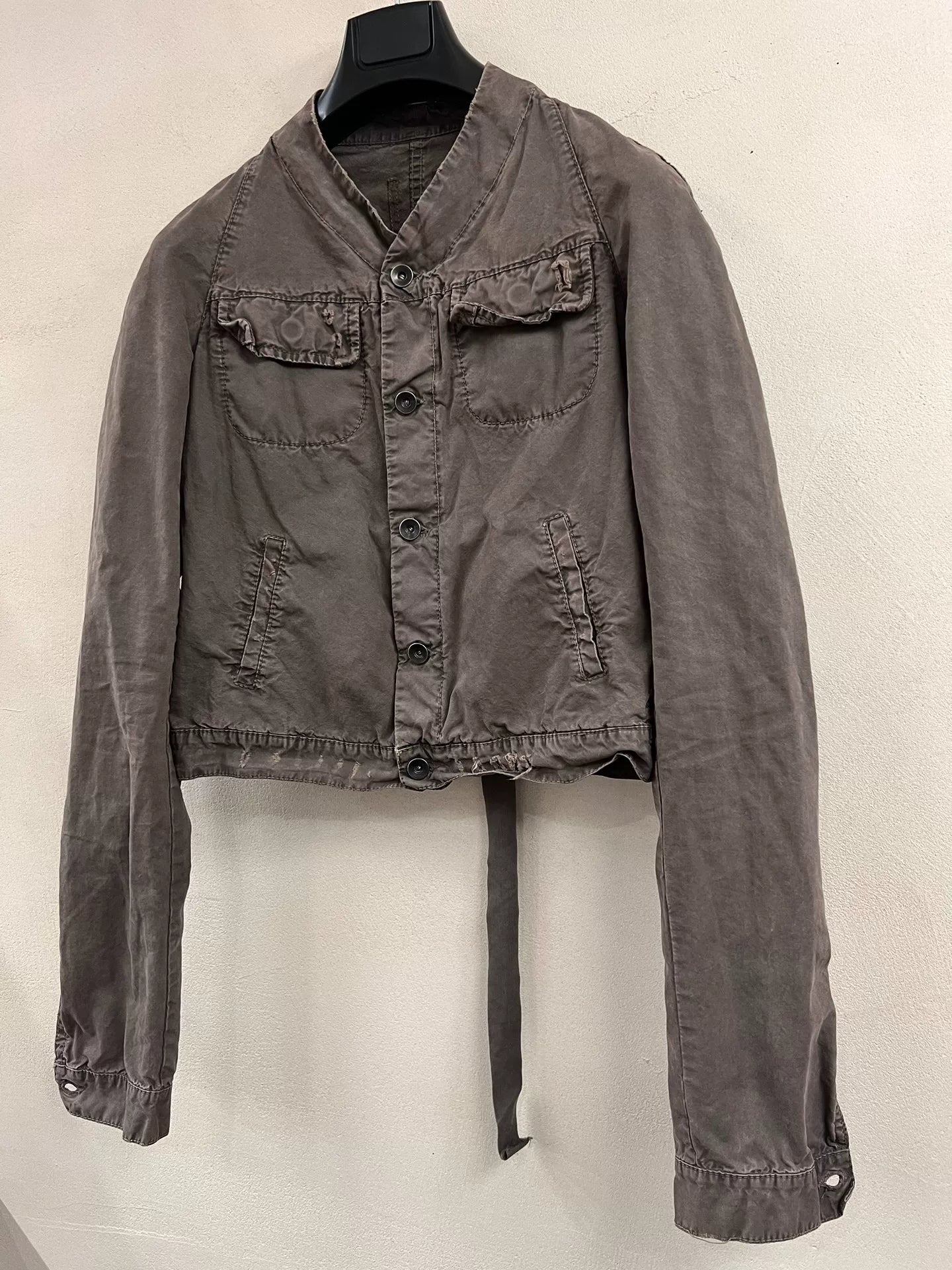 Rick Owens Gray Jacket OLMAR and MIRTA