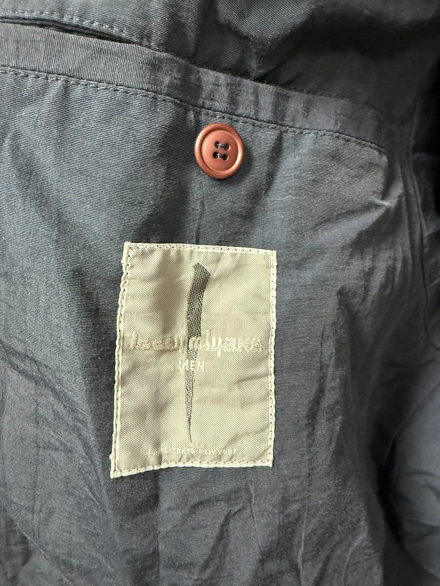 issey miyake men's bomber jacket medium size