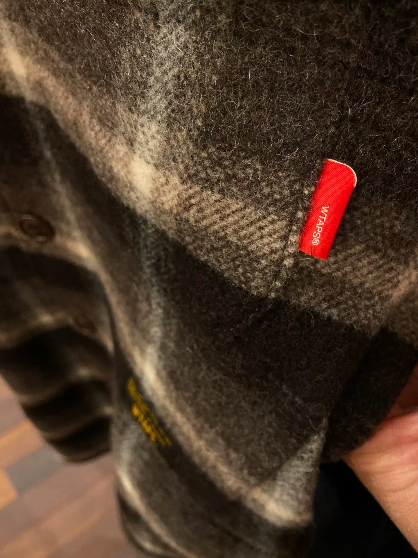 Wtaps Mid-Length Wool Shirt