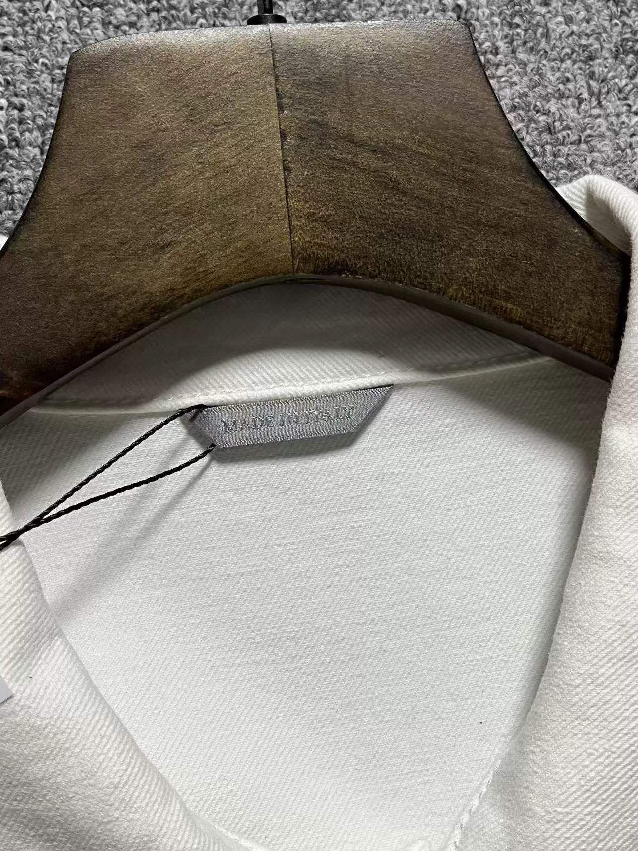 Dior CD Embroidered Logo Long Sleeve Shirt