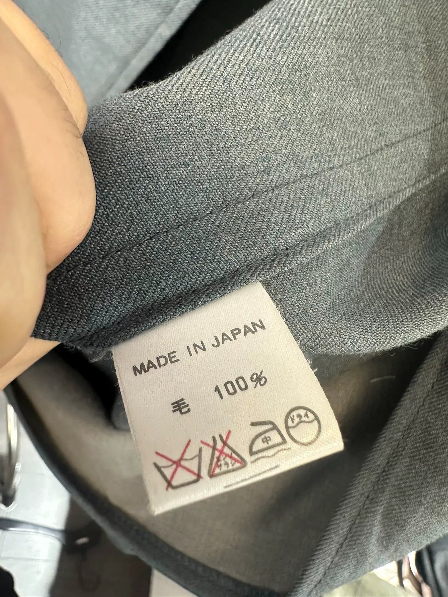 Yohji Yamamoto Y's Men's Mandarin Collar Suit