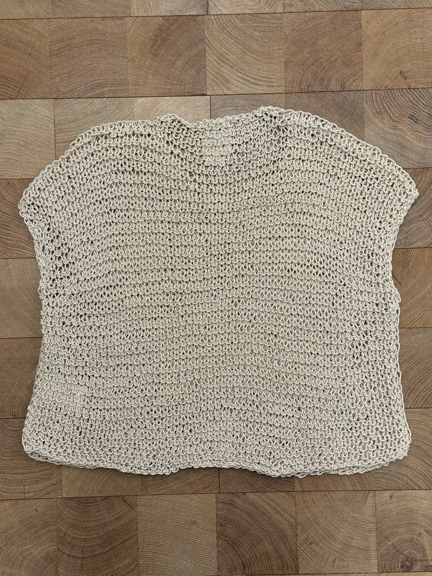 visvim 22ss Lattice Hand-Knit Vest