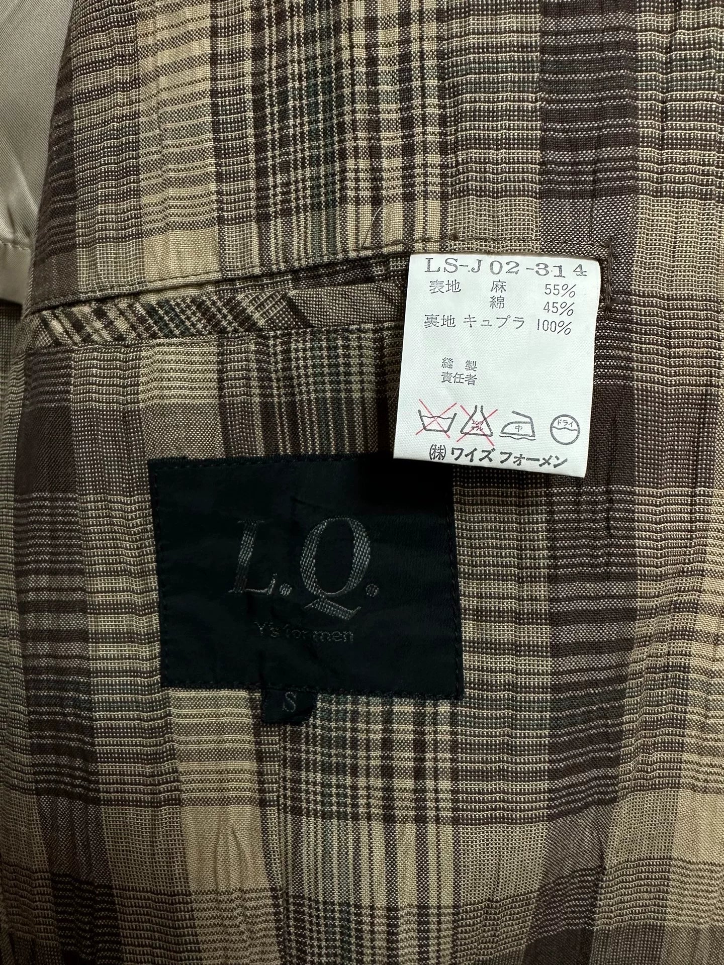 plaid linen jacket for men