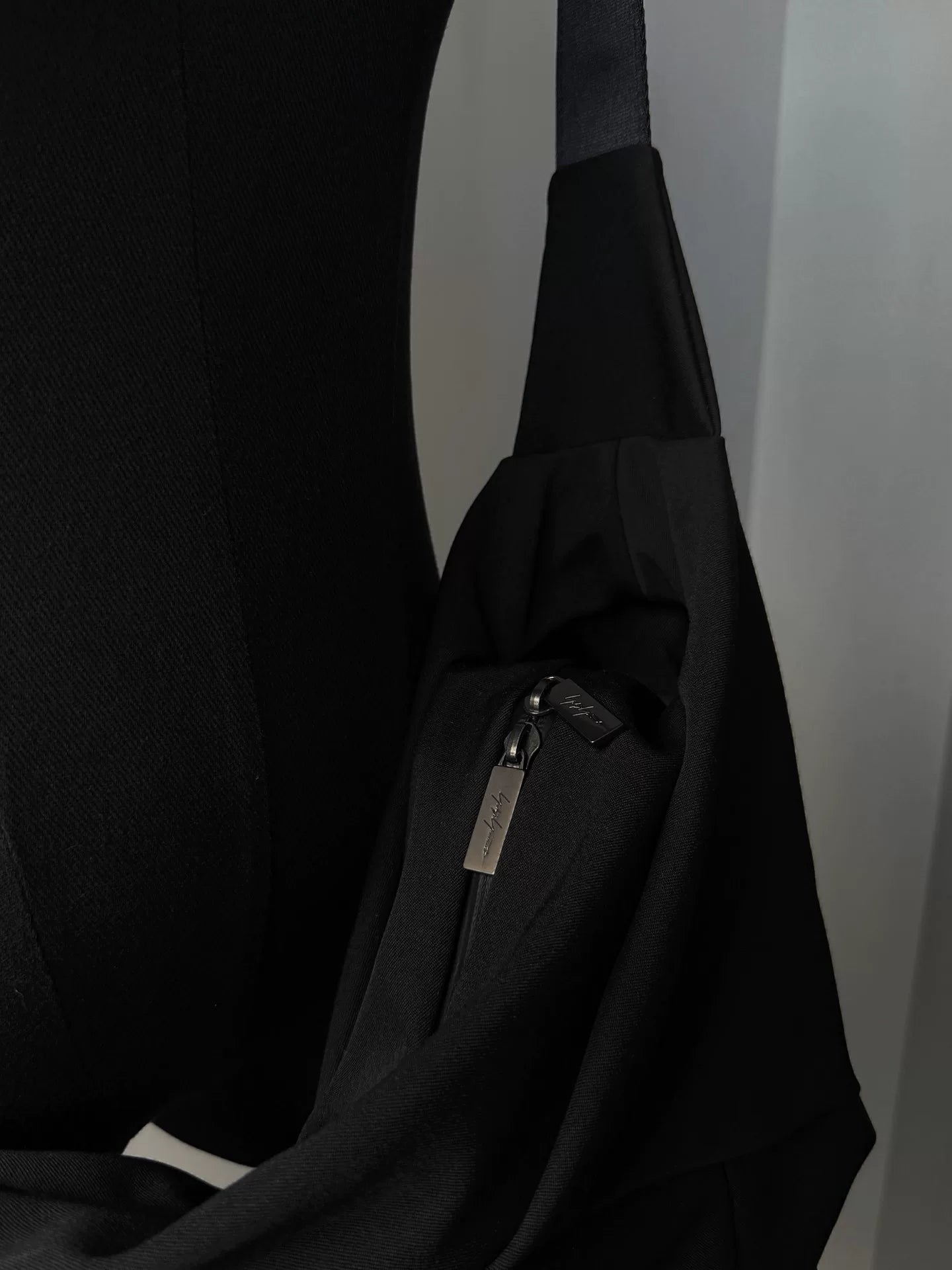 Yohji Yamamoto Unstructured Crossbody Bag