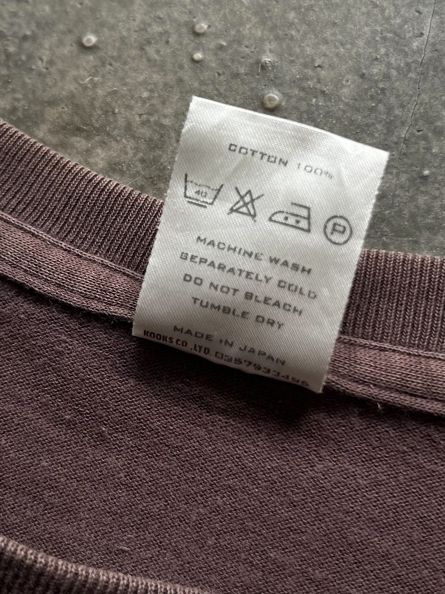 number nine portrait print t-shirt