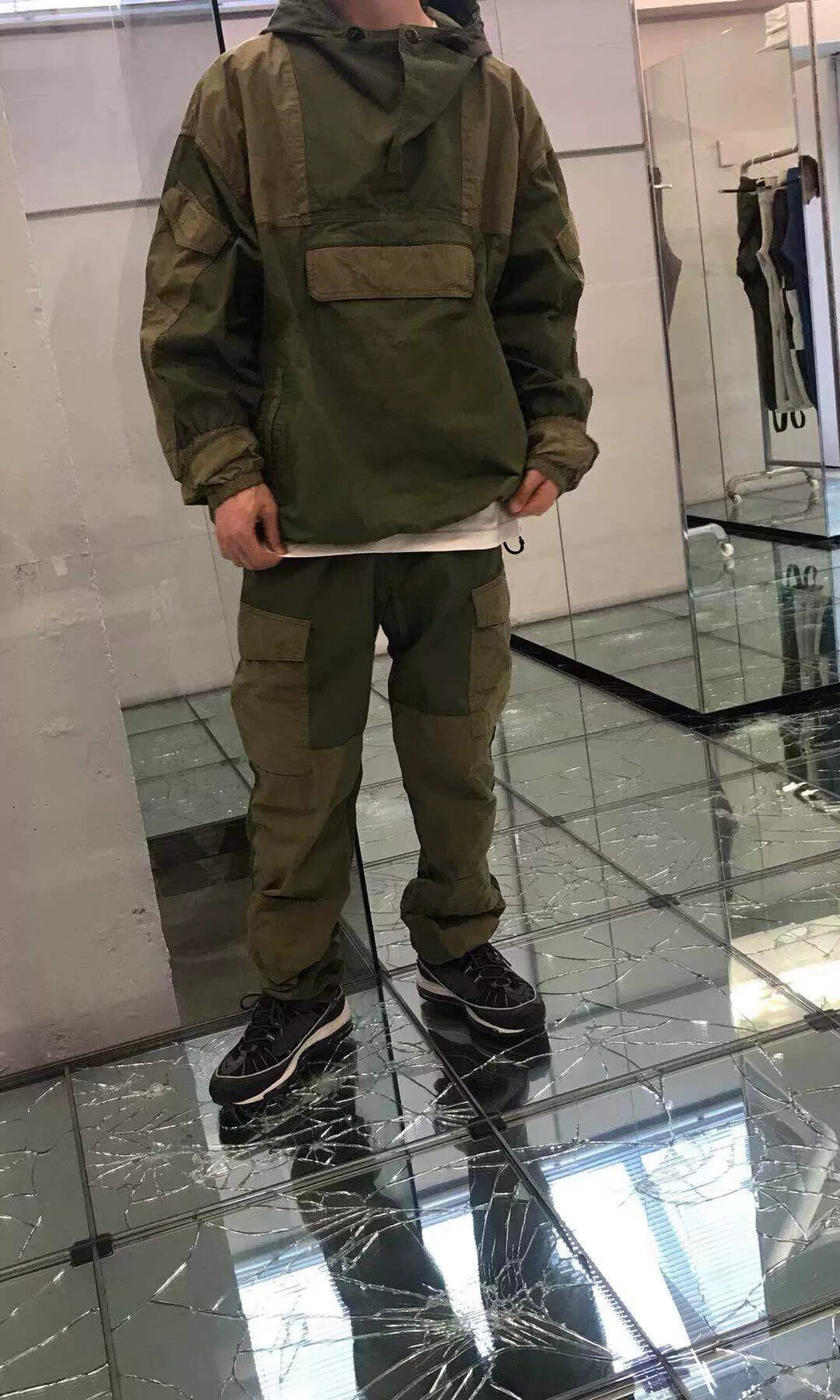 Cavempt C.E 18AW GRK Light Pullover