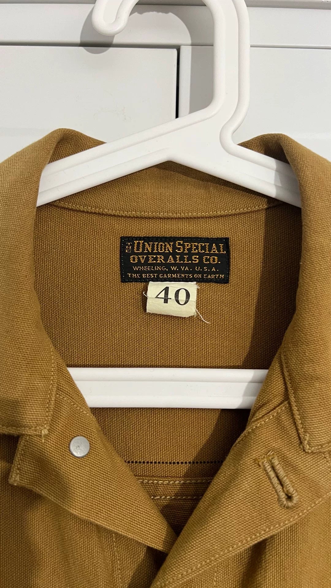 Freewheelers Gold Hunter Jacket Size 40