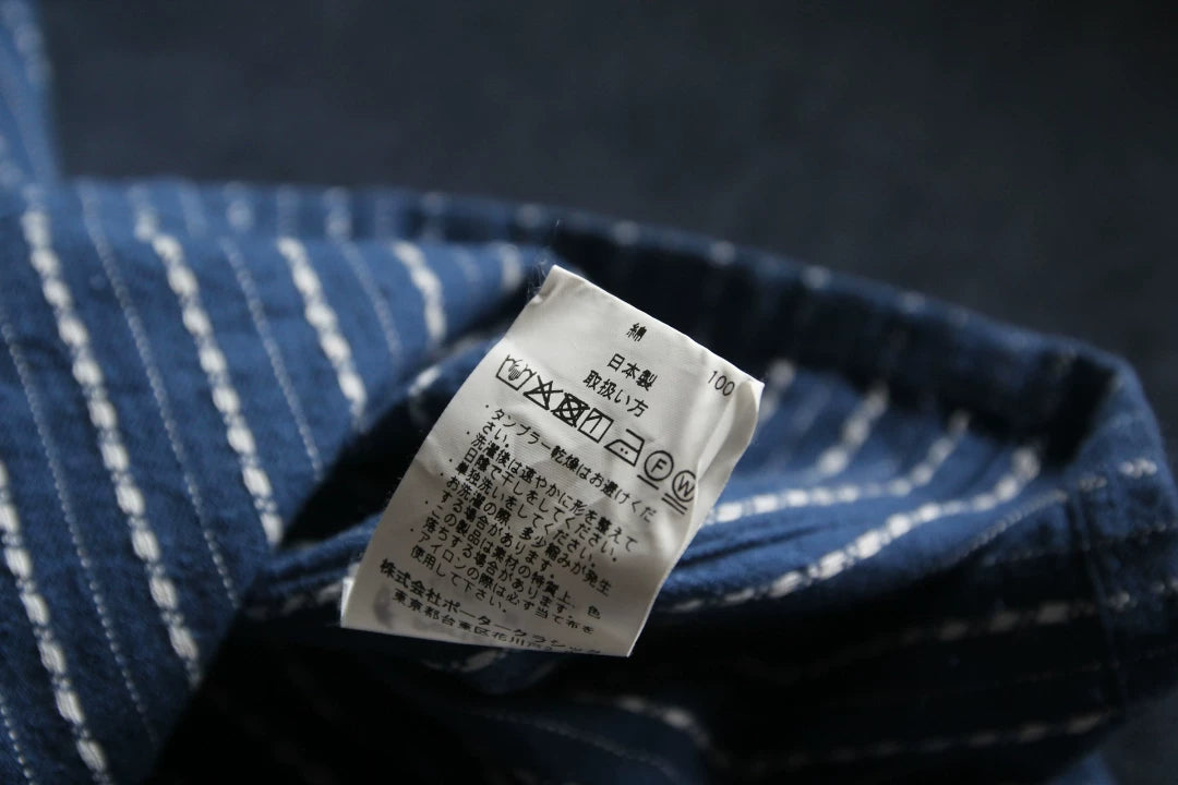Porter Classic Indigo Dyed Shirt
