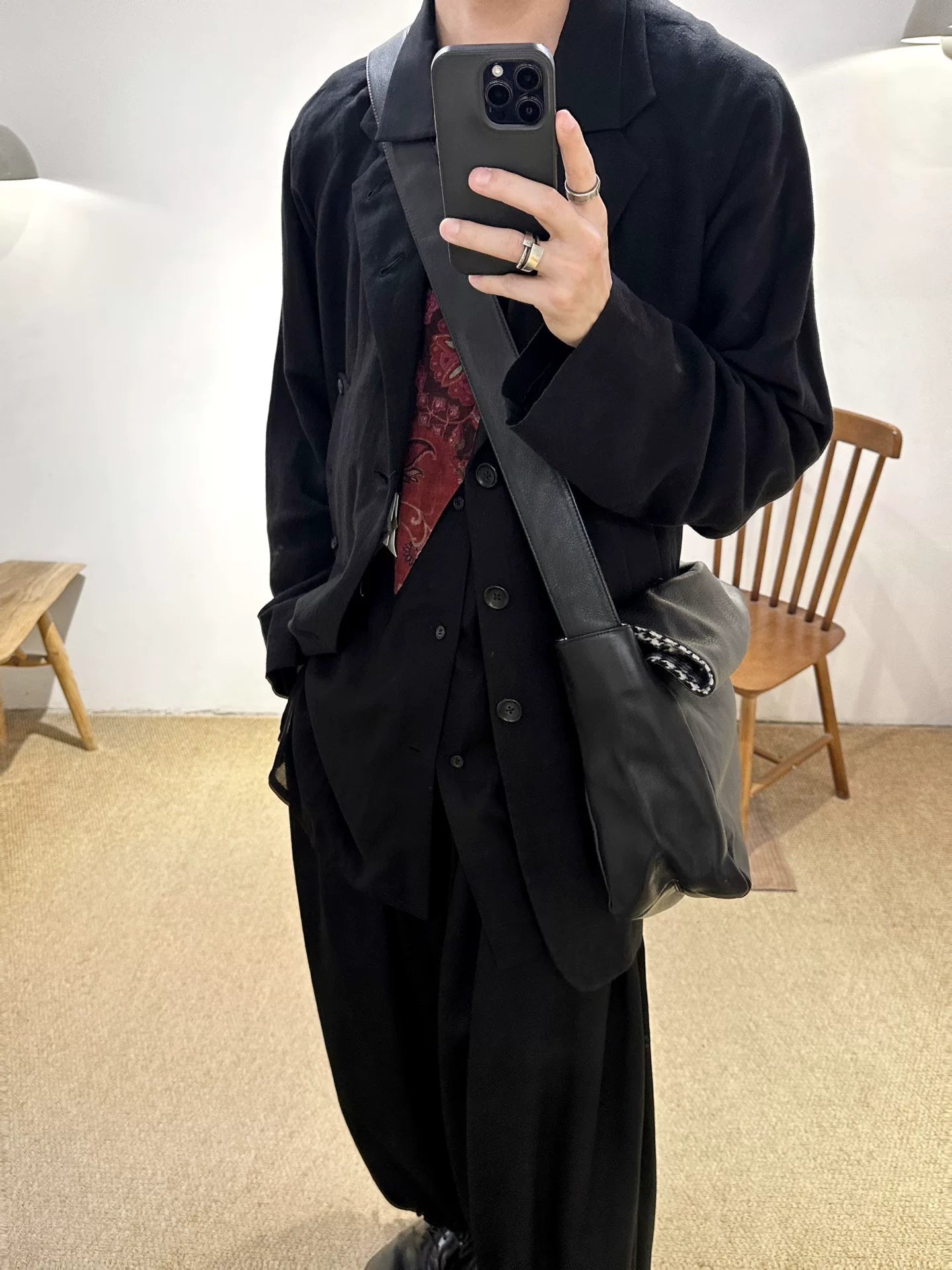 Yohji Yamamoto S/S 2024 Linen Button Jacket