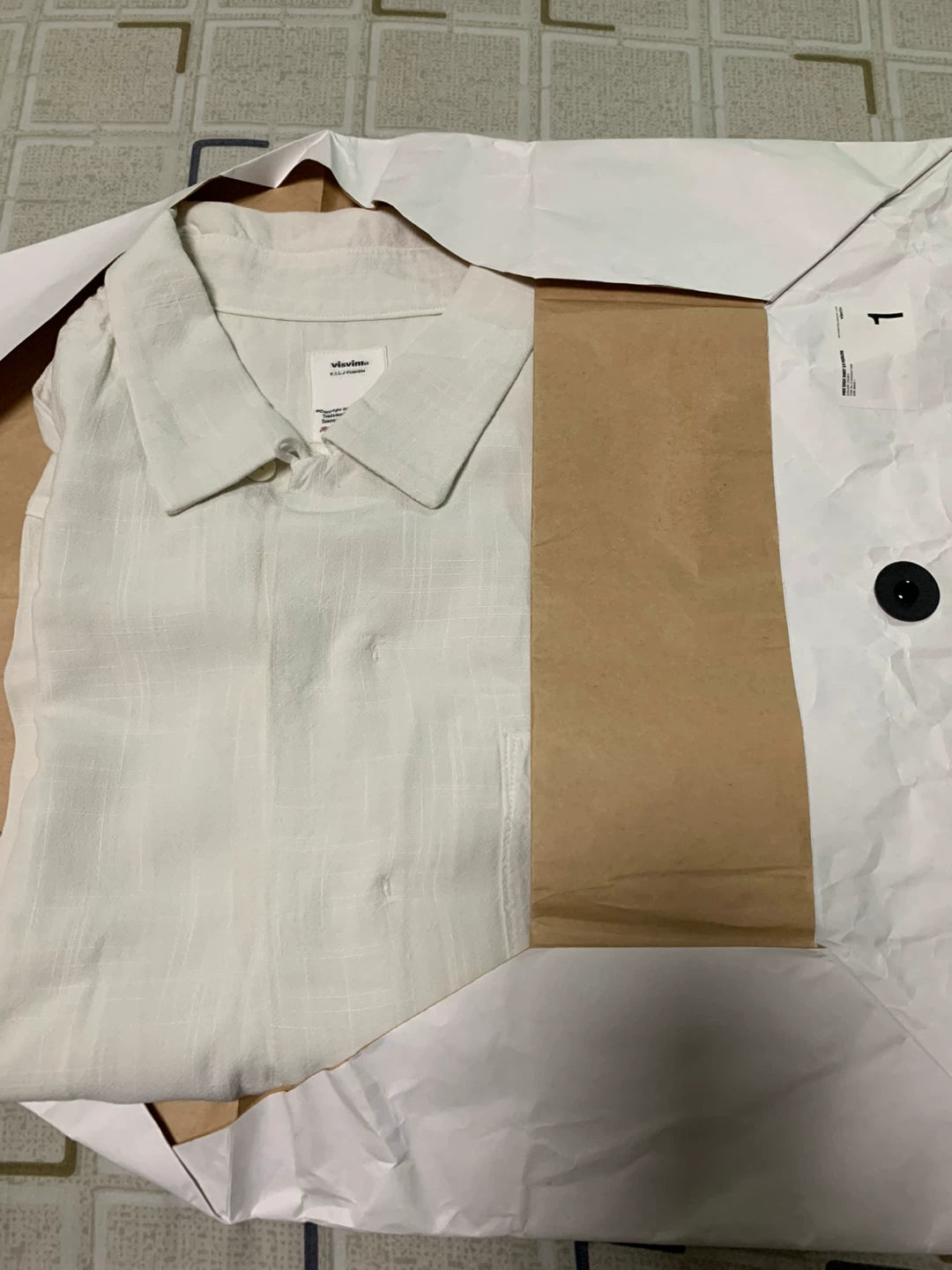 visvim 20SS Free Edge Short-Sleeve Shirt