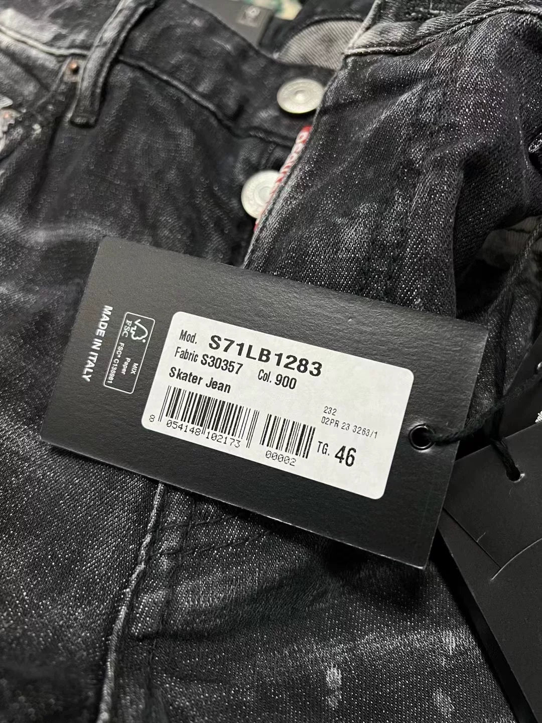 dsquared2 black gray skinny jeans autumn winter
